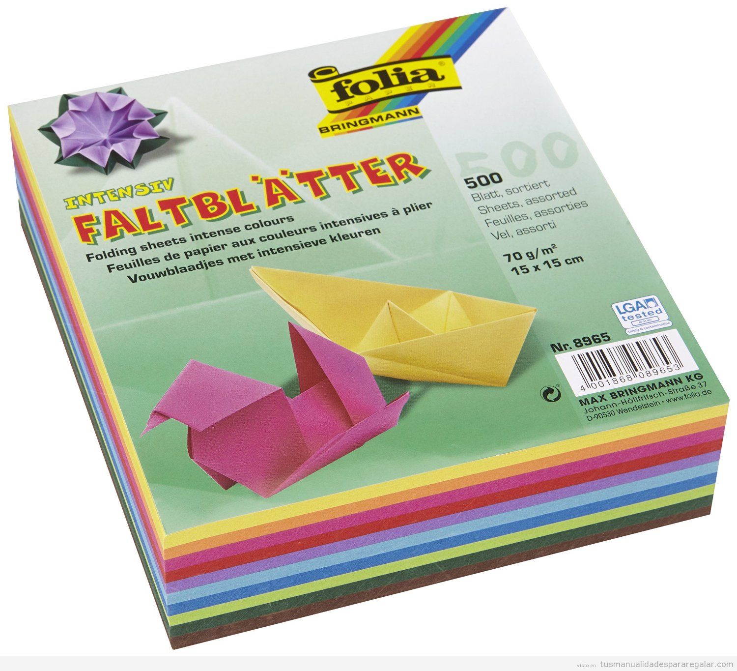 Comprar online papel origami o papiroflexia